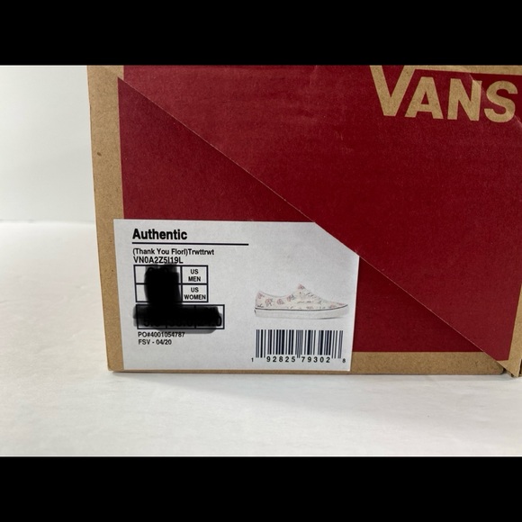 Vans Authentic Thank You Floral Sneakers - Picture 6 of 7